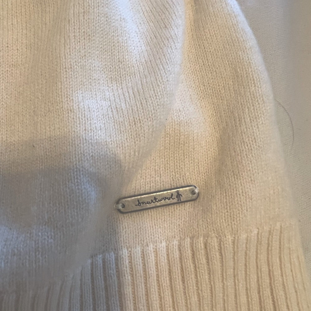 Smart wool turtleneck sweater.